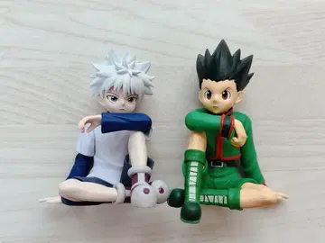 HUNTER x HUNTER 스와라세타이 리얼 키루아 곤 피규어 세트