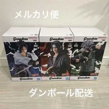 Grandista NARUTO 피규어 사스케 이타치 카카시