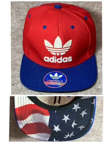 adidas 오리지널스 아메리카나 성조기 미국 국기 스냅백