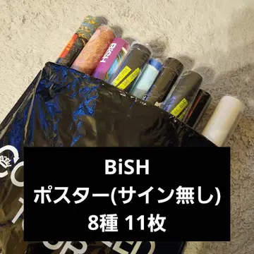 [ 묶음 판매만 ] BiSH 포스터 8종 11매 사인 없음