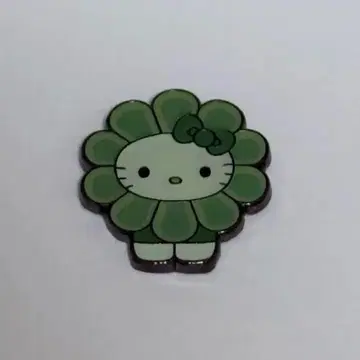 오사카 간사이 만박 일본관 한정판 모 키티 핀 배지 보트리오코쿠스 산리오
