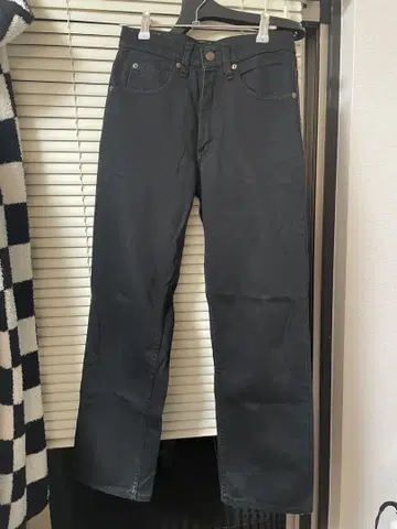 levi's 리바이스 513-30 W27 L34 블랙 데님
