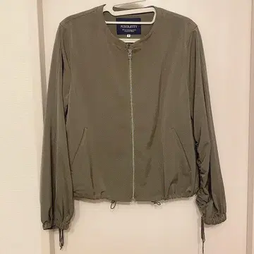 JUSGLITTY 블루종 카키