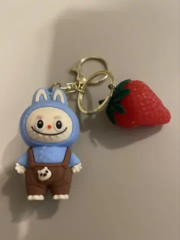 라부부 LABUBU 키링 블루