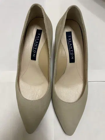 TALANTON 베이지 스틸레토 펌프스 다이애나 23cm