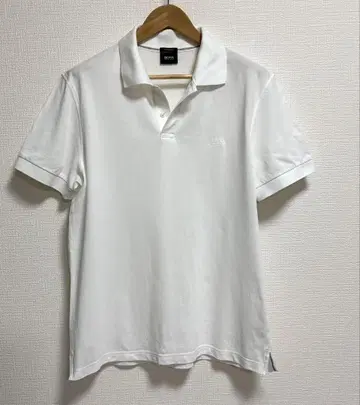 Hugo Boss 남성용 피케 셔츠 화이트 XXL