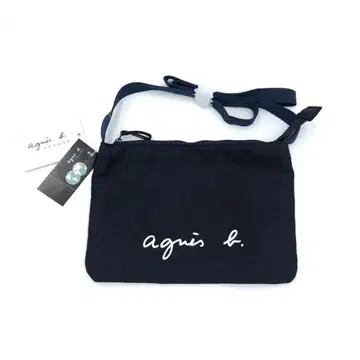 아네스베 agnes b 사코슈 블랙 로고