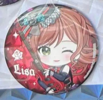 뱅드림 Roselia 부시로드 스토어 특전 캔뱃지 이마이 리사