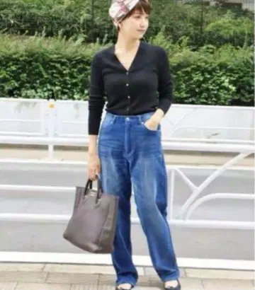 IENA 벨로아 데님 팬츠
