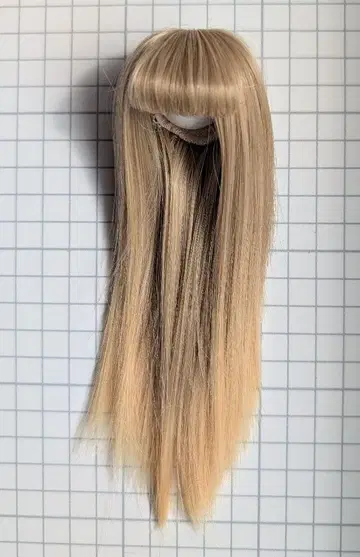 빛 어둠 쌍둥이 인형용 가발 4인치 10.5cm 3