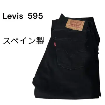 Levis 595 블랙 데님