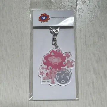 간사이 만박 회장 한정판 미야쿠미야쿠 벚꽃 아크릴 키링