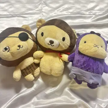 밤곰 봉제 인형 세트 판매 미요짱 카와치 아저씨