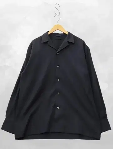 하시모토 준 드라이 오픈 카라 셔츠 긴팔 셔츠 5