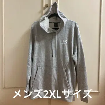택 포함 새상품 UNDER ARMOUR 그레이 2XL 후드티