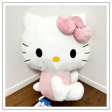 헬로키티 슈퍼 라지 봉제 인형 헤이세이 핑크 1