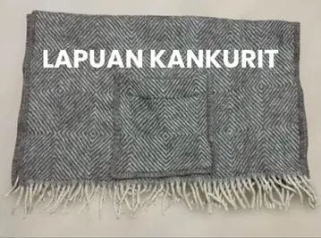 LAPUAN KANKURIT 울 포켓 숄 담요