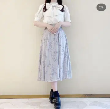 [ 새상품급 ] 안미르 anmille 오리지널 컬러 스커트
