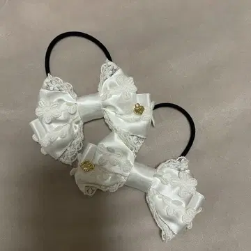 베이비더스타즈 샤인브라이트 꽃 리본 고무