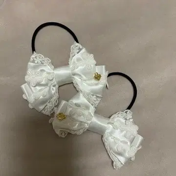 베이비더스타즈 샤인브라이트 꽃 리본 고무