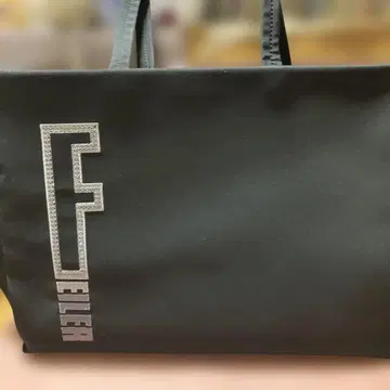 [ 새상품급 ] FEILER 블랙 토트백