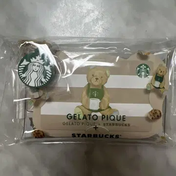 스타벅스 gelato pique 콜라보 멀티 케이스와 카드