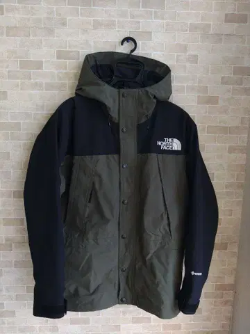 THE NORTH FACE 마운틴 후드티 올리브/블랙