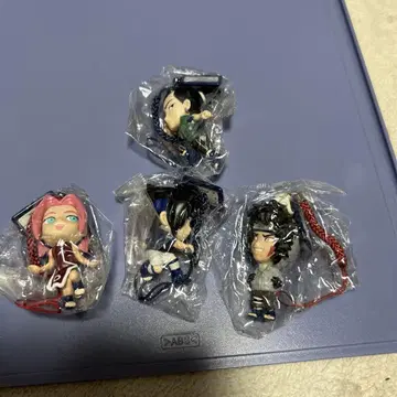 NARUTO 나루토 닌자 족자 사스케 시카마루 키바 사쿠라 4개 세트