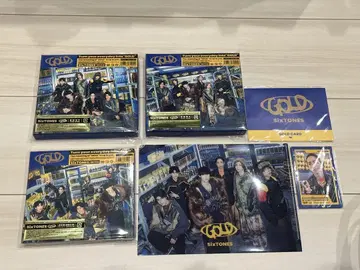 SixTONES GOLD 앨범 3형태 세트 특전 포함