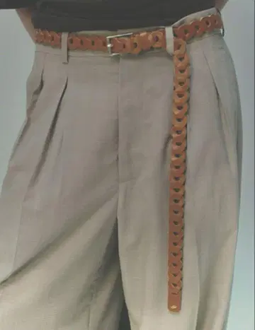 LIDNM Llife LEATHER CHAIN BELT