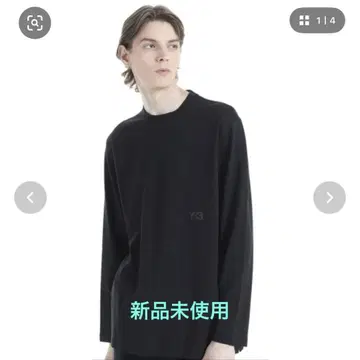 Y-3 U 롱 슬리브 티