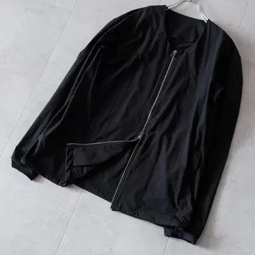 미사용급 23AW 소프넷 집업 테크 가디건 XL 블랙
