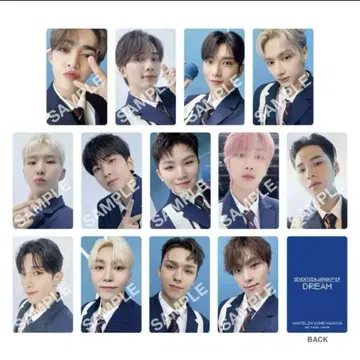 SEVENTEEN Dream 회장 한정판 트레이딩 카드 나고야 공연