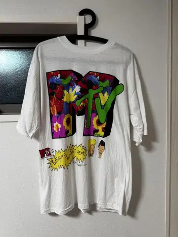 90s 구제 의류 MTV 티셔츠