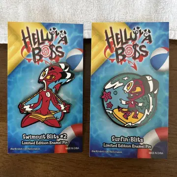 Hellva Boss/헬바 보스 블리츠 핀 배지 핀즈