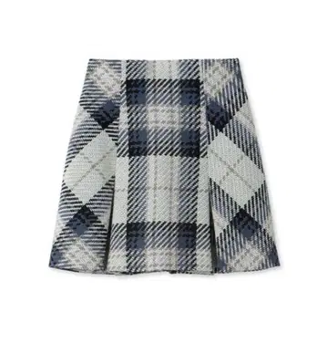 Sustainable 로빙 체크 미니 스커트 snidel 스나이델
