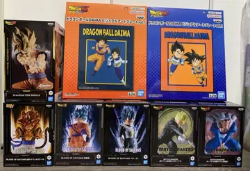 드래곤볼 피규어 아트 플레이트 8종 세트