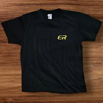 Printstar ER 로고 T셔츠 남성용 Size M Black