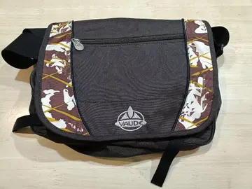 VAUDE 메신저 백 모카 x 허니 프린트