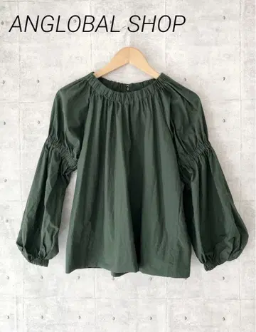 ANGLOBAL SHOP 앵글로벌샵 긴팔 블라우스 풀오버