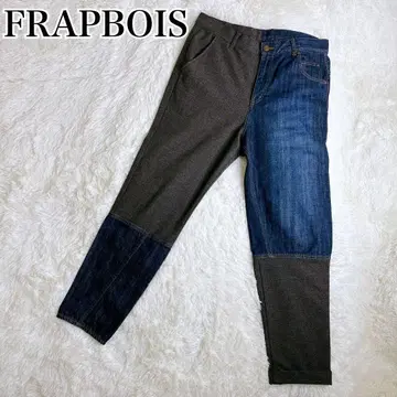 [레어] FRAPBOIS 데님 절개 면100% 가을/겨울 골든 사이즈