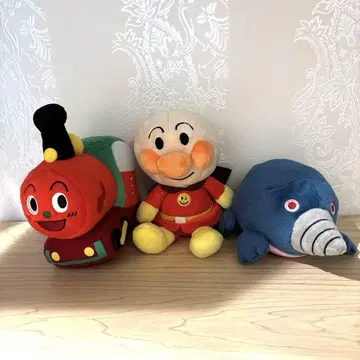 호빵맨 봉제 인형 3세트