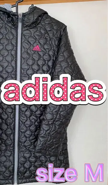 adidas 충전솜 코트 퀼팅 코트 M