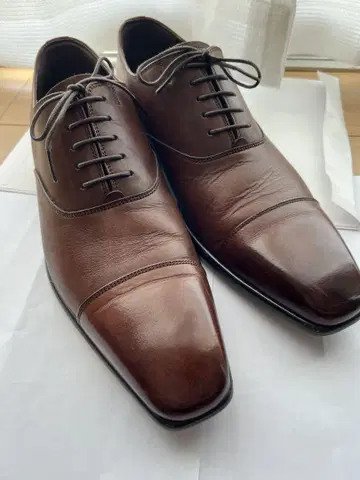 가죽 신발 드레스 슈즈 브라운 27cm P.S.FA 새상품급