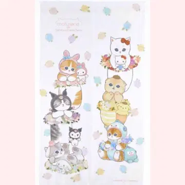 미개봉 새상품 산리오 캐릭터즈 엘레강트 노렌 기간 한정 가격 모프 샌드