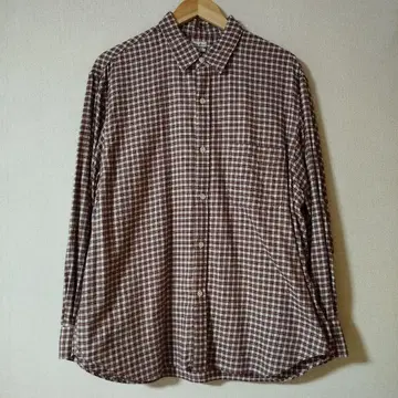 steven alan 체크 셔츠 loose fit M 사이즈