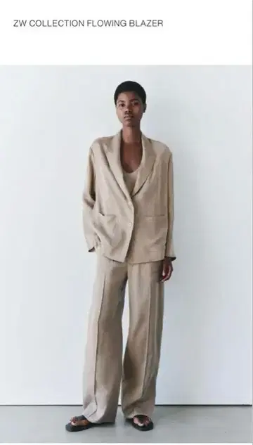 ZW COLLECTION FLOWING BLAZER 테일러드 자켓