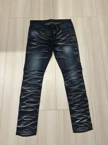 CIVARIZE 펄 바인더 입체 가공 스키니 데님 팬츠 인디고