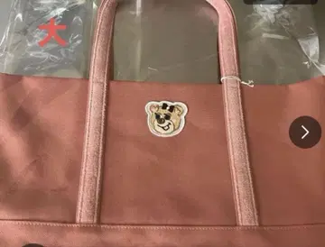 미사용 새상품 와펜 테디 토트백 대