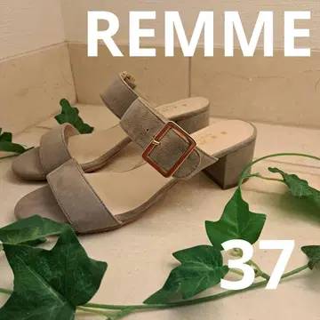 REMME 레메 스웨이드 샌들 37